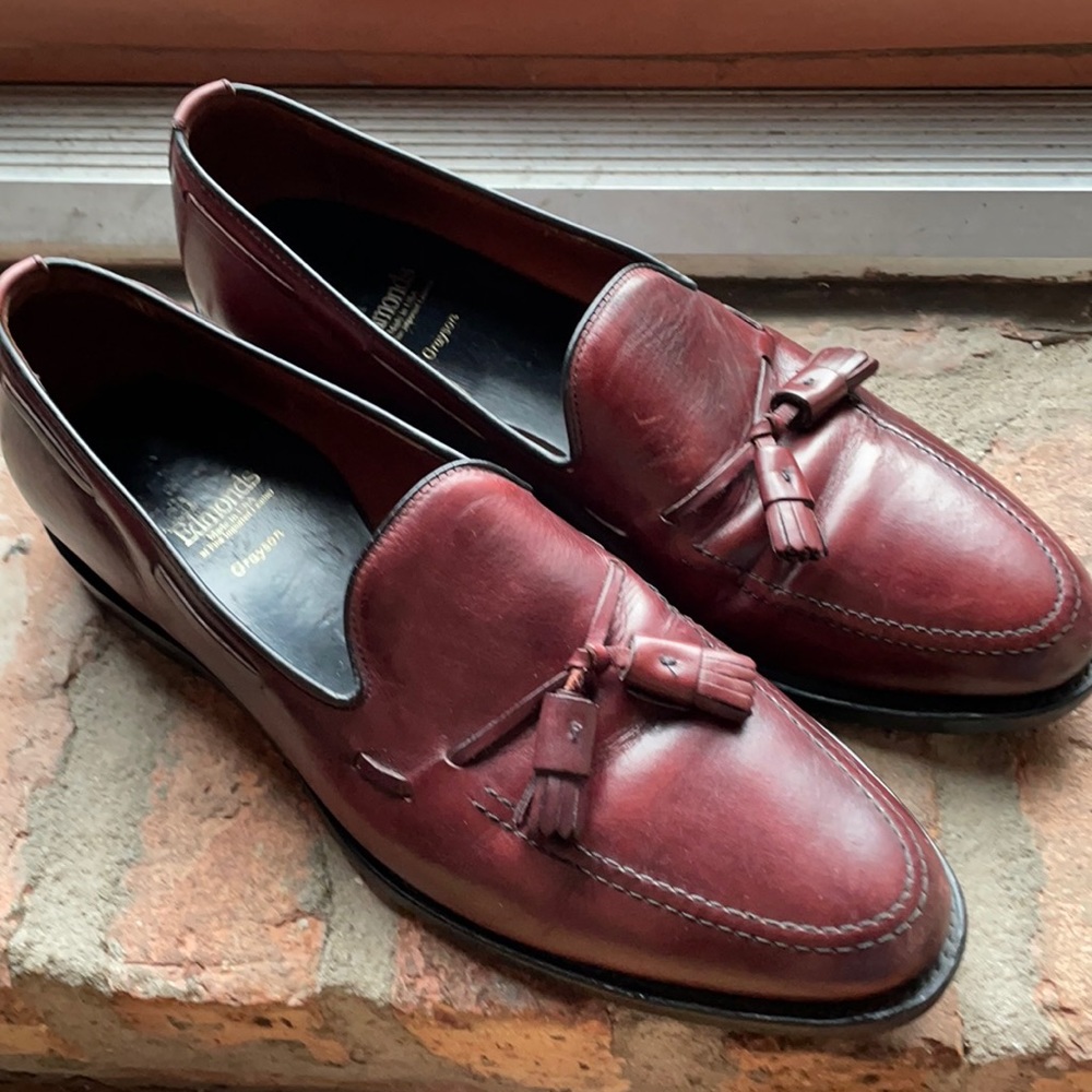 Allen Edmonds Grayson Tassel Loafers Sz 11B